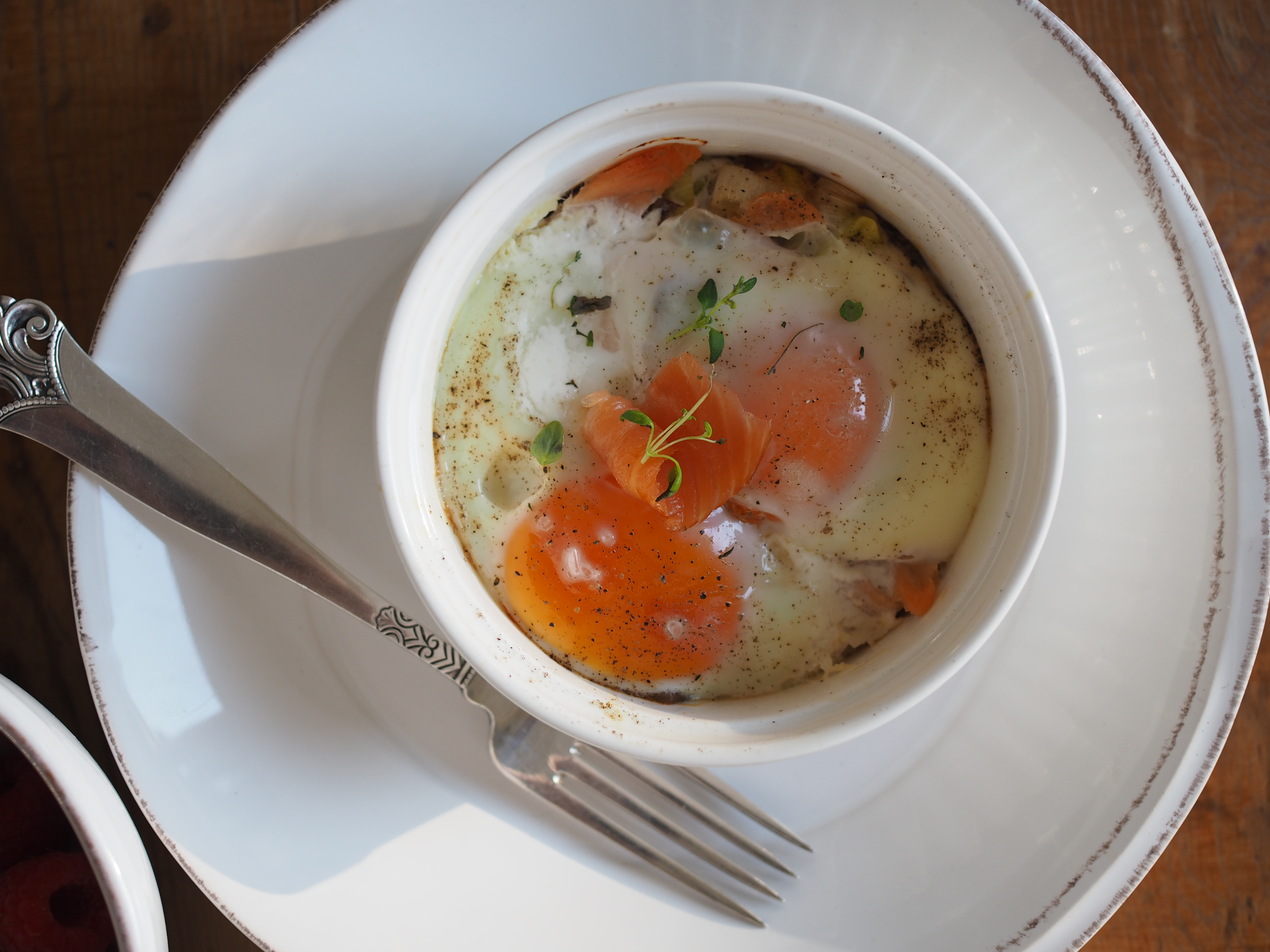 Baked Smoked Salmon & Eggs (Røkelaks og Egg)