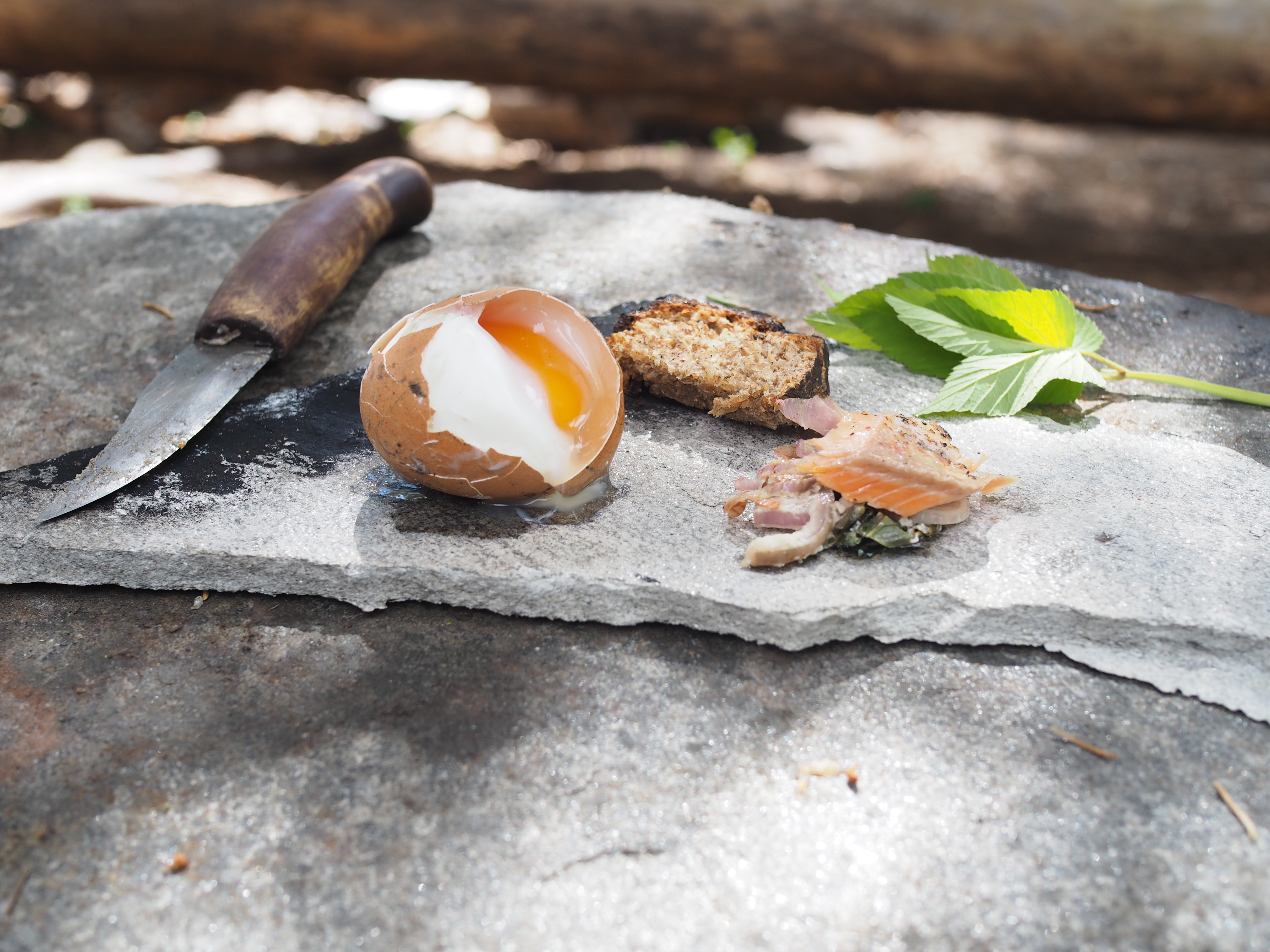 Viking Plankefisk and Rugbrød (Plank Fish and Rye Bread)